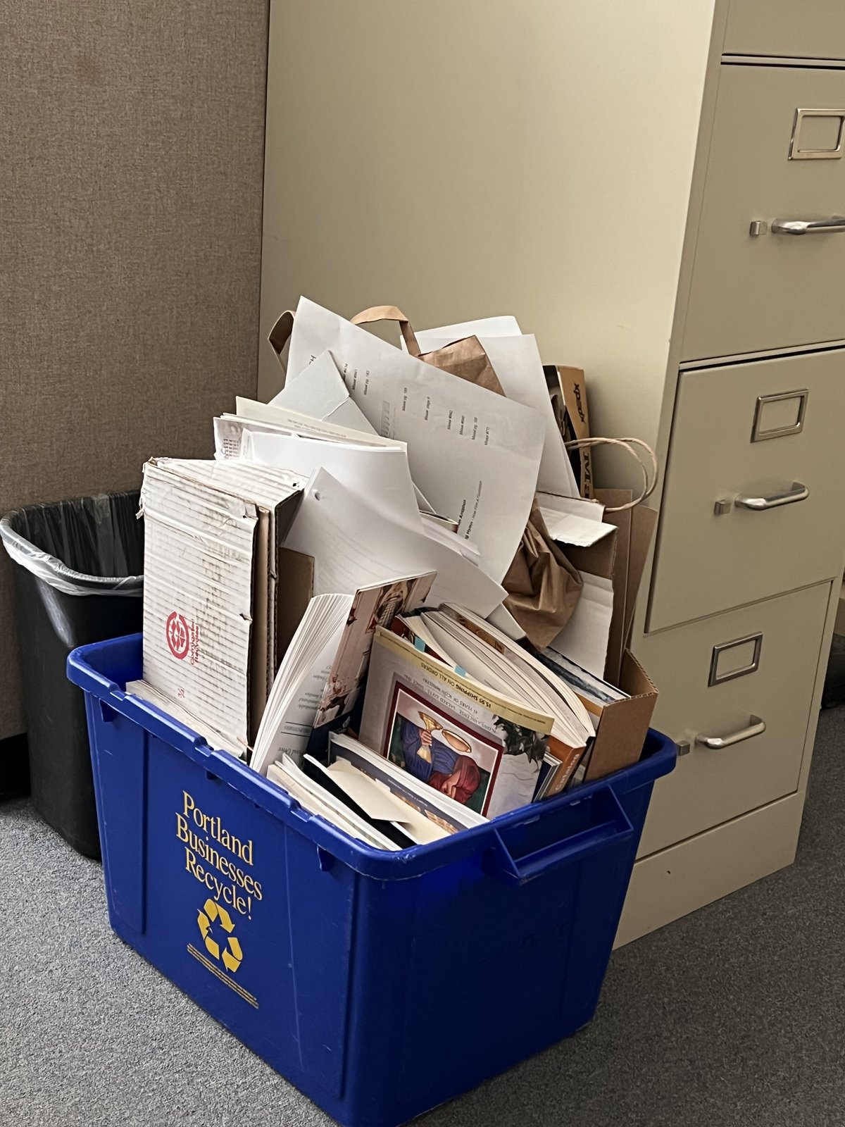 Recycling management service by TBM